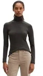Marc O'Polo Langarmshirt aus soft geripptem Jersey grau XXS (32)