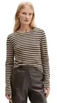 Marc O'Polo Langarmshirt aus weichem Slub-Jersey beige|braun XXS (32)