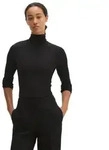 Marc O'Polo Langarmshirt aus TENCEL&trade; Modal-Stretch schwarz XXS (32)