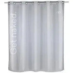 TOM TAILOR Duschvorhang Duschvorhang aus Polyester TOM TAILOR Breite 180 cm grau