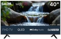 SABA SA40Z1QF QLED-Fernseher (100 cm/40 Zoll, Full HD)
