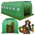 LEAN TOYS Rahmen Folientunnel Gartengew&auml;chshaus Treibhaus, (Spar-Set, 1 St),...
