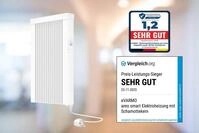 eVARMO Elektro-Heizk&ouml;rper Fl&auml;chenspeicherheizung areo smart, intelligente