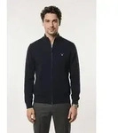 Gant Cardigan SUPERFINE LAMBSWOOL Rei&szlig;verschluss, aus Wolle, regular fit blau...