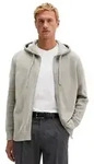 Marc O'Polo Cardigan aus Bio-Baumwoll-Schuwoll-Mix grau S (46)