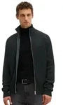 Marc O'Polo Strickjacke regular aus Bio-Baumwoll-Schurwoll-Mix schwarz S (46)