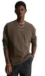 Marc O'Polo DENIM Langarmshirt aus Bio-Baumwolle braun S (46)