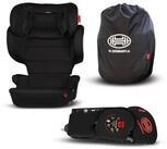 HEYNER Autokindersitz faltbarer Kindersitz mit Isofix + Tasche und 14-Fach
