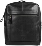 Sansibar Laptoprucksack SANSIBAR Herren, Damen echt Leder, echt Leder