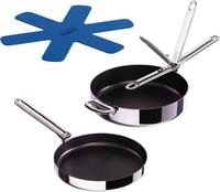 Joseph Joseph Pfannen-Set Space Steel 2-tlg. Edelstahl-Pfannenset mit Antihaft...