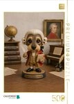CALVENDO Puzzle CALVENDO Puzzle Dackel als Wolfgang Amadeus Mozart, 500 Teile