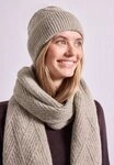 STREET ONE Schal, aus softem Materialmix