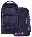 Satch Schulrucksack pack set (6-tlg), gr&ouml;&szlig;enverstellbares R&uuml;ckensystem