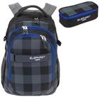 ELEPHANT Schulrucksack Hero Signature Schultasche (2 Teile Set), Rucksack + M&auml;ppchen
