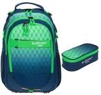 ELEPHANT Schulrucksack Hero Signature Schultasche (2 Teile Set), Rucksack + M&auml;ppchen