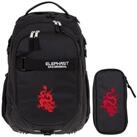 ELEPHANT Schulrucksack Hero Signature Schultasche (2 Teile Set), Rucksack + M&auml;ppchen