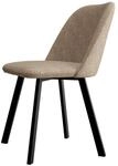 MIRJAN24 Polsterstuhl K109 (1 St&uuml;ck), Beine aus Metall, 47x58x80 cm