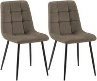 CLP Esszimmerstuhl Tilde (2er Set), mit R&uuml;ckenlehnen, bis 150 kg