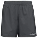 Head Shorts Tennishose Club (UV-Schutz) kurz anthrazitgrau Damen