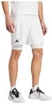 adidas Performance Sporthose Tennishose Pro Aeroready 2in1 (Short+Tight) weiss...