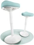 CLOUVOU Arbeitshocker Nexus B&uuml;rohocker - Ergonomischer Hocker B&uuml;ro -,