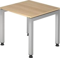 HAMMERBACHER Schreibtisch Schreibtisch 80x80cm Eiche