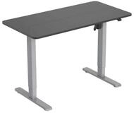 Equip Schreibtisch Elektrisches-Sitz- Steh-Tischgestell, mit Tischplatte, grau