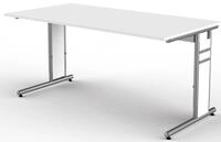 KERKMANN Schreibtisch Schreibtisch StageOne Form 4 BxT160x80cm wei&szlig;
