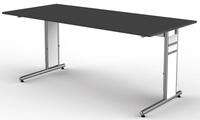 KERKMANN Schreibtisch Schreibtisch StageOne Form 4 BxT180x80cm anthrazit