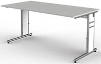 KERKMANN Schreibtisch Schreibtisch StageOne Form 4 BxT160x80cm lichtgrau
