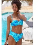 s.Oliver B&uuml;gel-Bandeau-Bikini-Top Jayce, 4 Tragevarianten blau 40