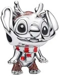 Pandora Bead 795024C01, Silber Disney Weihnachts-Stitch als Rentier bunt