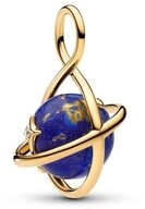 Pandora Charm-Einh&auml;nger Pandora Moments Sich drehender himmelblauer Planet...