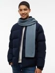 Tommy Hilfiger Strickschal TH FLAG PIMA COTTON CASH SCARF, mit Logostickerei,...