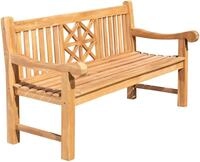 CLP Gartenbank Florida, Holzbank f&uuml;r den Garten, aus Teak-Holz