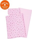 goki Puppen Bettw&auml;sche Puppenbettzeug Herz/Krone, (Set)