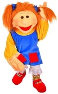 Living Puppets Handpuppe Handpuppe Lotta, Helfende Freunde beim Arztbesuch oder im