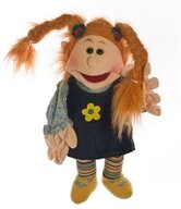 Living Puppets Handpuppe Living Puppets&reg; Handpuppe Tanni 45 cm W259 (Packung), Sehr