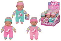 Simba Dickie Anziehpuppe Puppe Laura Tiny 20cm 3fach sortiert