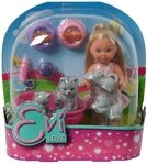Simba Dickie Anziehpuppe Puppe Evi LOVE Tierfreundin 2fach sortiert