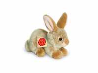 Teddy Hermann® Kuscheltier Hase sitzend beige, 18 cm, zum Teil aus recyceltem