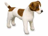 Melissa & Doug Kuscheltier Jack Russell Terrier – Plüsch Spielzeug für...