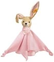 Steiff Schmusetuch Hoppel Hase Schmusetuch, rosa, mit &raquo;Knopf im Ohr&laquo;, Enth&auml;lt
