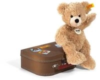 Steiff Kuscheltier Steiff Pl&uuml;schtier-Kofferset mit Teddyb&auml;r, Pl&uuml;sch, ca. 28 cm,