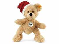 Steiff Fynn Teddybär mit Weihnachtsmütze 24 cm