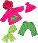 Bayer Puppenkleidung Hose/M&uuml;tze 42-46 cm (Set, 4-tlg)