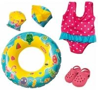 Heless Puppen Accessoires-Set Puppen-Schwimmset mit Zubeh&ouml;r, Gr&ouml;&szlig;e 35 - 45 cm