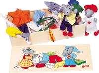 Gollnest & Kiesel Babypuppe Goki SO271 - Biegepuppen Mausens Klamottenkiste, Lia &