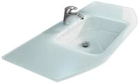 PELIPAL Waschbecken 112 x 1,5 x 48 cm (B/H/T)