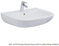 Duravit Waschtischarmatur Duravit D-Code Waschtisch 60x46cm weiss, 2310600000